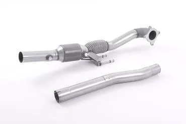 Milltek Sport Downpipe mit HJS High Flow Kat für Volkswagen Golf Mk5 GTi Edition 30 2.0T FSi 230PS